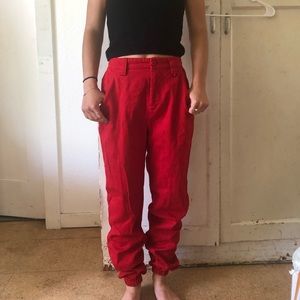 Misguide petite US size 2 amazing red Pants